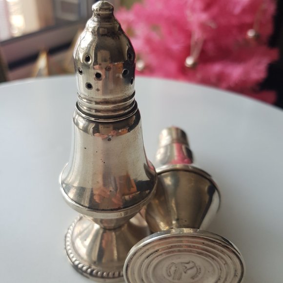 DUCHIN CREATIONS weighted 925 Salt & Pepper Shakers - stamped - Picture 7 of 8